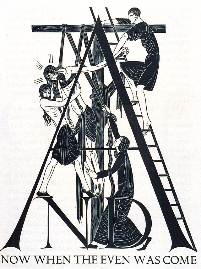 Eric Gill: The Four Gospels of the Lord Jesus Christ: According to the Authorized Version of King James I  England, 1931